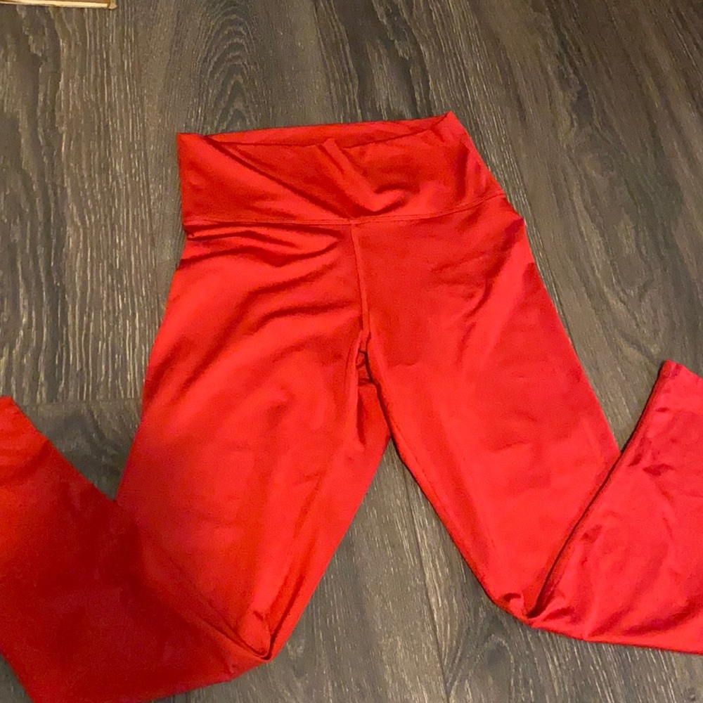 Red echt leggings